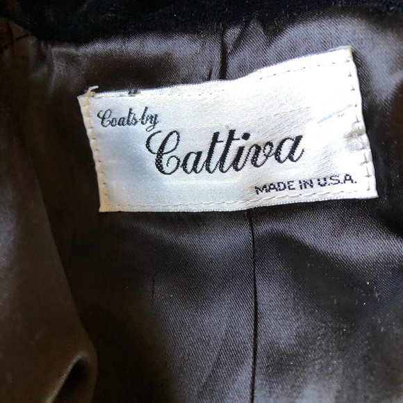 Velvet waterproof vintage coat - Picture 4 of 5